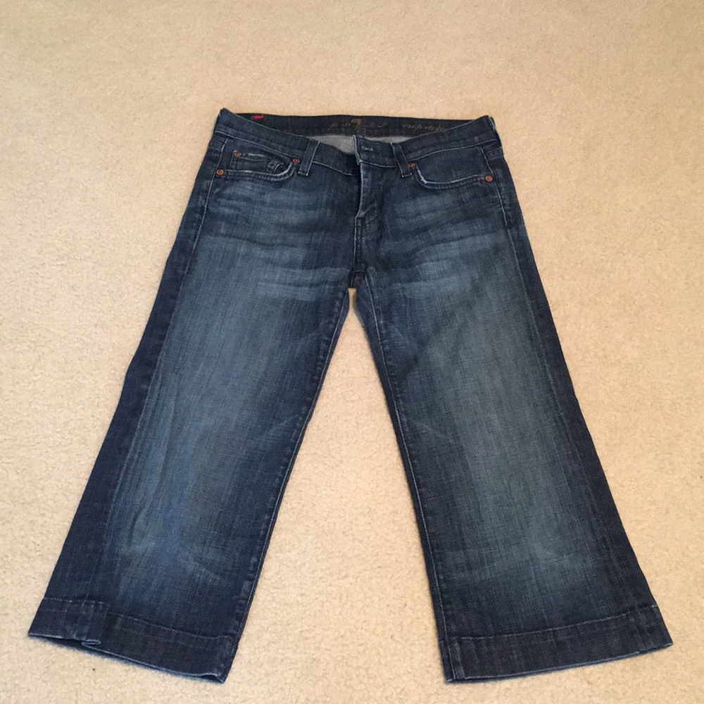 Seven for all Mankind crop dojo